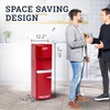image:imageIgloo Top Loading Water Cooler with Removable Tray amp EnergySaving Features  Water Tower with Hot Cold Temperature Settings Water Dispenser Fits 3 amp 5Gallon Jugs with Child Safety Lock StainlessRed