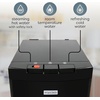 image:imageIgloo Top Loading Water Cooler with Removable Tray amp EnergySaving Features  Water Tower with Hot Cold Temperature Settings Water Dispenser Fits 3 amp 5Gallon Jugs with Child Safety Lock StainlessBlack