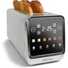 image:imageInspirex Touch Screen Toaster  2 Slice ExtraWide Slots  5 Bread Type and 6 Browning Levels  Defrost Reheat Favorite Single Slot Settings  Stainless SteelStainless Steel