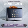 image:imageInspirex Touch Screen Toaster  2 Slice ExtraWide Slots  5 Bread Type and 6 Browning Levels  Defrost Reheat Favorite Single Slot Settings  Stainless SteelStainless Steel