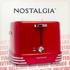 image:imageNostalgia 2 Slot Hot Dog and Bun Toaster with Mini Tongs Retro Hot Dog Toaster Hot Dog Cooker that Works with Chicken Turkey Veggie Links Sausages and Brats Metallic RedRed 4 Slot