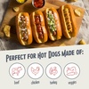image:imageNostalgia 2 Slot Hot Dog and Bun Toaster with Mini Tongs Retro Hot Dog Toaster Hot Dog Cooker that Works with Chicken Turkey Veggie Links Sausages and Brats Metallic RedMetallic Red