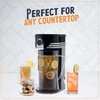 image:imageNostalgia 3Quart Iced Tea amp Coffee Brewing System With DoubleInsulated Pitcher Strength Selector amp Infuser Chamber Also Perfect For Lattes Lemonade Flavored Water BlackBlack
