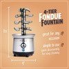 image:imageNostalgia 4 Tier Electric Chocolate Fondue Fountain Machine for Parties  Melts Cheese Queso Candy and Liqueur  Dip Strawberries Apple Wedges Vegetables and More  32Ounce  Stainless SteelStainless Cascading Fountain