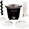 image:imageNostalgia 4 Tier Electric Chocolate Fondue Fountain Machine for Parties  Melts Cheese Queso Candy and Liqueur  Dip Strawberries Apple Wedges Vegetables and More  32Ounce  Stainless SteelBlack Fountain