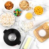 image:imageNostalgia Air Popper Popcorn Maker  OilFree Popcorn Machine Pops Up To 16 Cups with Hot Air for Movie Night Snacks  Aqua Popcorn Popper with Swirling Air Chamber amp Measuring Cup for Precise PoppingRed