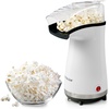 image:imageNostalgia Air Popper Popcorn Maker  OilFree Popcorn Machine Pops Up To 16 Cups with Hot Air for Movie Night Snacks  Aqua Popcorn Popper with Swirling Air Chamber amp Measuring Cup for Precise PoppingWhite