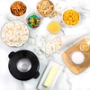 image:imageNostalgia Air Popper Popcorn Maker  OilFree Popcorn Machine Pops Up To 16 Cups with Hot Air for Movie Night Snacks  Aqua Popcorn Popper with Swirling Air Chamber amp Measuring Cup for Precise PoppingWhite