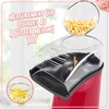 image:imageNostalgia Air Popper Popcorn Maker  OilFree Popcorn Machine Pops Up To 16 Cups with Hot Air for Movie Night Snacks  Aqua Popcorn Popper with Swirling Air Chamber amp Measuring Cup for Precise PoppingRed