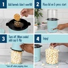 image:imageNostalgia Air Popper Popcorn Maker  OilFree Popcorn Machine Pops Up To 16 Cups with Hot Air for Movie Night Snacks  Aqua Popcorn Popper with Swirling Air Chamber amp Measuring Cup for Precise PoppingAqua