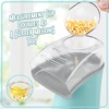 image:imageNostalgia Air Popper Popcorn Maker  OilFree Popcorn Machine Pops Up To 16 Cups with Hot Air for Movie Night Snacks  Aqua Popcorn Popper with Swirling Air Chamber amp Measuring Cup for Precise PoppingAqua