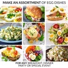 image:imageNostalgia CLEC14AQ Retro Premium 14 Capacity Electric Large HardBoiled Egg Cooker Poached Scrambled Omelets Whites Sandwiches for Keto amp LowCarb Diets Aqua14Egg