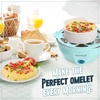 image:imageNostalgia CLEC14AQ Retro Premium 14 Capacity Electric Large HardBoiled Egg Cooker Poached Scrambled Omelets Whites Sandwiches for Keto amp LowCarb Diets Aqua7 Eggs