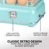 image:imageNostalgia CLEC14AQ Retro Premium 14 Capacity Electric Large HardBoiled Egg Cooker Poached Scrambled Omelets Whites Sandwiches for Keto amp LowCarb Diets Aqua14Egg