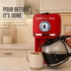 image:imageNostalgia Classic Retro 10 Cup Coffee Maker  OneTouch Drip Brew Reusable Filter  AntiDrip Auto Shutoff amp Time Display  Dishwasher Safe 50 oz Carafe  AquaRed