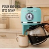 image:imageNostalgia Classic Retro 10 Cup Coffee Maker  OneTouch Drip Brew Reusable Filter  AntiDrip Auto Shutoff amp Time Display  Dishwasher Safe 50 oz Carafe  AquaAqua