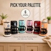 image:imageNostalgia Classic Retro 10 Cup Coffee Maker  OneTouch Drip Brew Reusable Filter  AntiDrip Auto Shutoff amp Time Display  Dishwasher Safe 50 oz Carafe  AquaPink