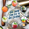 image:imageNostalgia CocaCola 48Inch Tall Snow Cone Cart Makes 72 Icy Treats Includes Metal Scoop Storage Compartment Wheels For Easy Mobility  Coke RedCoke