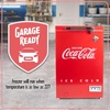 image:imageNostalgia CocaCola Chest Freezer and Refrigerator All in One 35 Cu Ft Includes Rolling Wheels Bottle Opener Lock And Keys Removable Basket Adjustable Temperature with Gauge Red35 CuFt Red