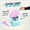 image:imageNostalgia Cotton Candy Machine  Retro Cotton Candy Machine for Kids with 2 Reusable Cones 1 Sugar Scoop and 1 Extractor Head  RedAqua Retro