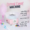 image:imageNostalgia Cotton Candy Machine  Retro Cotton Candy Machine for Kids with 2 Reusable Cones 1 Sugar Scoop and 1 Extractor Head  RedPink