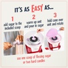 image:imageNostalgia Cotton Candy Machine  Retro Cotton Candy Machine for Kids with 2 Reusable Cones 1 Sugar Scoop and 1 Extractor Head  RedRed