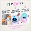 image:imageNostalgia Cotton Candy Machine  Retro Cotton Candy Machine for Kids with 2 Reusable Cones 1 Sugar Scoop and 1 Extractor Head  RedRetro Pink