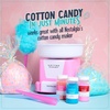 image:imageNostalgia Cotton Candy Variety Kit  3 Flossing Sugar Flavors Pink Vanilla Blue Raspberry Strawberry  7oz Bottles 4 Reusable Cones 10 Clear Bags with Twist Ties  Party Supplies7 oz each