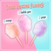 image:imageNostalgia Cotton Candy Variety Kit  3 Flossing Sugar Flavors Pink Vanilla Blue Raspberry Strawberry  7oz Bottles 4 Reusable Cones 10 Clear Bags with Twist Ties  Party Supplies48 Ounces