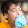 image:imageNostalgia Cotton Candy Variety Kit  3 Flossing Sugar Flavors Pink Vanilla Blue Raspberry Strawberry  7oz Bottles 4 Reusable Cones 10 Clear Bags with Twist Ties  Party Supplies101 Pound Pack of 3