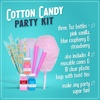 image:imageNostalgia Cotton Candy Variety Kit  3 Flossing Sugar Flavors Pink Vanilla Blue Raspberry Strawberry  7oz Bottles 4 Reusable Cones 10 Clear Bags with Twist Ties  Party Supplies7 oz each
