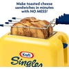 image:imageNostalgia Deluxe Grilled Cheese Sandwich Toaster with EasyClean Toasting Baskets  Adjustable Toasting Dial and Extra Wide Slots  YellowGrilled Cheese Toaster Kraft