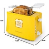 image:imageNostalgia Deluxe Grilled Cheese Sandwich Toaster with EasyClean Toasting Baskets  Adjustable Toasting Dial and Extra Wide Slots  YellowOriginal