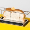 image:imageNostalgia Deluxe Grilled Cheese Sandwich Toaster with EasyClean Toasting Baskets  Adjustable Toasting Dial and Extra Wide Slots  YellowOriginal