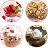 image:imageNostalgia Electric Ice Cream Maker With 4 Qt Capacity Old Fashioned Ice Cream Machine Makes Frozen Yogurt or Gelato in Minutes Vintage Wooden Style Ice Cream Maker with Aluminum Canister Light WoodAquaWhite