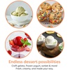 image:imageNostalgia Electric Ice Cream Maker With 4 Qt Capacity Old Fashioned Ice Cream Machine Makes Frozen Yogurt or Gelato in Minutes Vintage Wooden Style Ice Cream Maker with Aluminum Canister Light WoodDark Wood