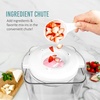 image:imageNostalgia Electric Ice Cream Maker with 2Qt Double Insulated Gel Canister amp Stainless Steel Base  Makes Sorbet Soft Serve and Frozen Yogurt  AquaStainless White