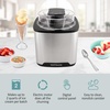 image:imageNostalgia Electric Ice Cream Maker with 2Qt Double Insulated Gel Canister amp Stainless Steel Base  Makes Sorbet Soft Serve and Frozen Yogurt  AquaStainless Steel