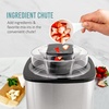 image:imageNostalgia Electric Ice Cream Maker with 2Qt Double Insulated Gel Canister amp Stainless Steel Base  Makes Sorbet Soft Serve and Frozen Yogurt  AquaStainless Steel