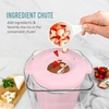 image:imageNostalgia Electric Ice Cream Maker with 2Qt Double Insulated Gel Canister amp Stainless Steel Base  Makes Sorbet Soft Serve and Frozen Yogurt  AquaStainless Pink