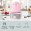 image:imageNostalgia Electric Ice Cream Maker with 2Qt Double Insulated Gel Canister amp Stainless Steel Base  Makes Sorbet Soft Serve and Frozen Yogurt  AquaStainless Pink
