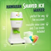image:imageNostalgia Electric Shaved Ice and Snow Cone Maker Reusable Cone and 2 Ice Molds Included Personal Size Retro Style AquaHawaiian
