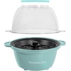 image:imageNostalgia Electric Stirring Popcorn Maker  2 Qt Capacity  Large DualPurpose Lid amp Serving Bowl  Great for Gifts Movie Nights amp Snacks  AquaAqua