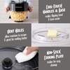 image:imageNostalgia Electric Stirring Popcorn Maker  2 Qt Capacity  Large DualPurpose Lid amp Serving Bowl  Great for Gifts Movie Nights amp Snacks  AquaBlack