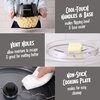 image:imageNostalgia Electric Stirring Popcorn Maker  2 Qt Capacity  Large DualPurpose Lid amp Serving Bowl  Great for Gifts Movie Nights amp Snacks  AquaBlack