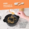 image:imageNostalgia Electric Stirring Popcorn Maker  2 Qt Capacity  Large DualPurpose Lid amp Serving Bowl  Great for Gifts Movie Nights amp Snacks  AquaBlack