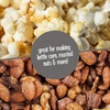 image:imageNostalgia Electric Stirring Popcorn Maker  2 Qt Capacity  Large DualPurpose Lid amp Serving Bowl  Great for Gifts Movie Nights amp Snacks  AquaBlack