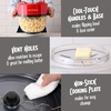 image:imageNostalgia Electric Stirring Popcorn Maker  2 Qt Capacity  Large DualPurpose Lid amp Serving Bowl  Great for Gifts Movie Nights amp Snacks  AquaRed