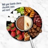 image:imageNostalgia FPS200 6Cup Stainless Steel Electric Fondue Pot with Temperature Control 6 ColorCoded Forks and Removable Pot  Perfect for Chocolate Caramel Cheese Sauces and MoreBlack