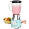 image:imageNostalgia KoolAid Slush N Go Personal Blender for Smoothies Slushies Shakes and Fruit Blends Includes Two 15 Oz Travel Bottles Cup Lid and Reusable Straw BlueAqua Blender